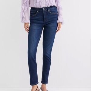 LOFT Dark Blue Skinny Jeans